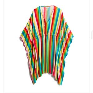 Katie Sturino x Stitch Fix rainbow kaftan